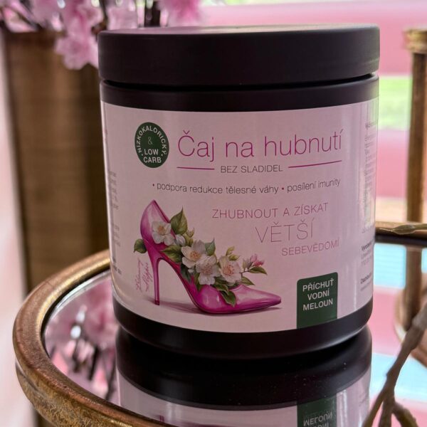 čaj na hubnutí - blooming slipper Příchuť vodní meloun